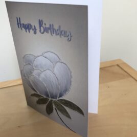 Peace Flower (Single Greeting Card)